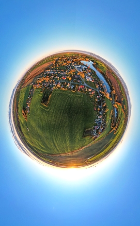 360 Grad Luftbild Uckermark