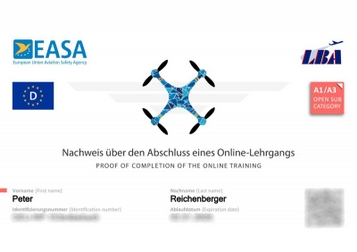 A1 / A3 Drohnenführerschein OPEN SUB CATEGORY A1 / A3 Drohnenführerschein OPEN SUB CATEGORY